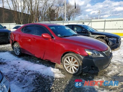Czwarte zdjęcie samochodu z boku: 2007 LEXUS IS 250 VIN:JTHCK262172018421 - miniatura