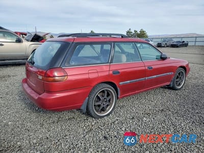 Trzecie zdjęcie samochodu z tyłu: 1995 SUBARU LEGACY L VIN:4S3BK6351S6361735 - miniatura