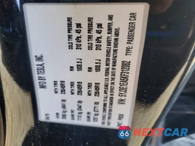 Zdjęcie 12 z 12 samochodu: 2019 TESLA MODEL 3 VIN:5YJ3E1EA5KF312082 - miniatura