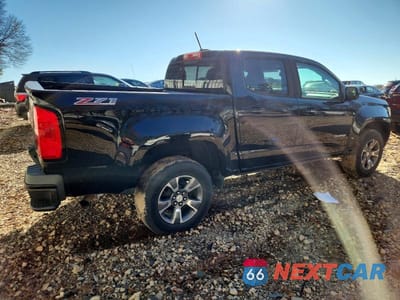 Trzecie zdjęcie samochodu z tyłu: 2020 CHEVROLET COLORADO Z71 VIN:1GCGTDENXL1129248 - miniatura