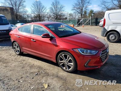 Czwarte zdjęcie samochodu z boku: 2017 HYUNDAI ELANTRA SE VIN:5NPD84LF0HH010964 - miniatura