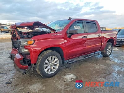 2021 CHEVROLET SILVERADO K1500 CUSTOM 3GCPYBEK4MG271674 - główne zdjęcie licytacji z USA - miniatura