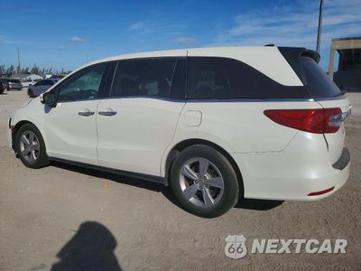 Drugie zdjęcie samochodu z przodu: 2019 HONDA ODYSSEY EXL VIN:5FNRL6H7XKB023938 - miniatura