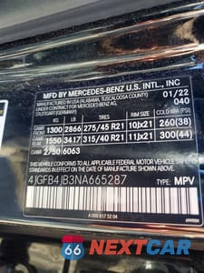 Zdjęcie 12 z 12 samochodu: 2022 MERCEDES-BENZ GLE 350 VIN:4JGFB4JB3NA665287 - miniatura