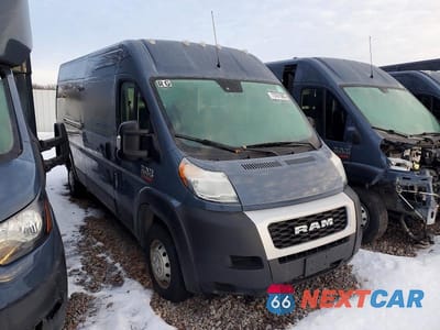 Czwarte zdjęcie samochodu z boku: 2021 RAM PROMASTER 3500 - CARGO VAN ** CLEAN TITLE * PRIOR FLEET ** VIN:3C6MRVJG3ME541130 - miniatura