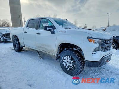 Czwarte zdjęcie samochodu z boku: 2024 CHEVROLET SILVERADO K1500 TRAIL BOSS CUSTOM VIN:3GCUDCED3RG416670 - miniatura