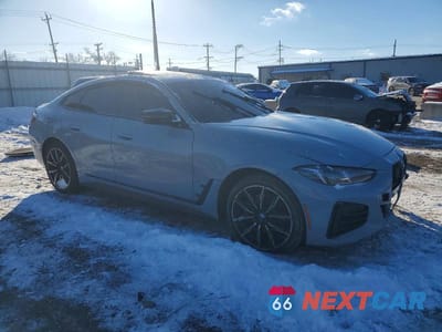 Czwarte zdjęcie samochodu z boku: 2025 BMW 430XI GRAN COUPE VIN:WBA33FB02SFU22028 - miniatura
