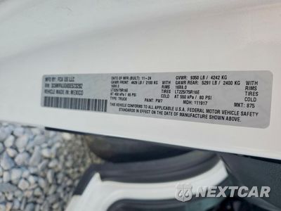 Zdjęcie 13 z 13 samochodu: 2025 RAM PROMASTER 3500 3500 HIGH VIN:3C6MRVJG6SE523282 - miniatura