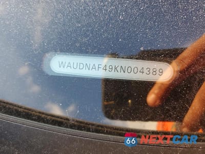 Zdjęcie 12 z 12 samochodu: 2019 AUDI A4 PREMIUM VIN:WAUDNAF49KN004389 - miniatura