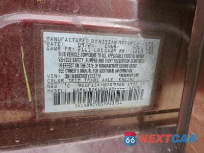 Zdjęcie 13 z 14 samochodu: 2025 NISSAN SENTRA SV VIN:3N1AB8CV0SY233716 - miniatura
