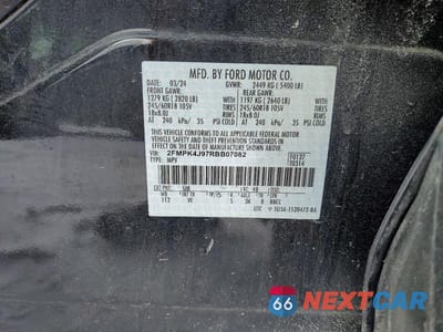 Zdjęcie 13 z 13 samochodu: 2024 FORD EDGE SEL VIN:2FMPK4J97RBB07082 - miniatura