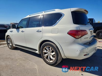 Drugie zdjęcie samochodu z przodu: 2014 INFINITI QX80 BASE VIN:JN8AZ2NF2E9551914 - miniatura