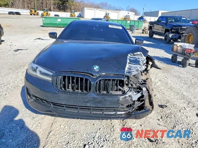Piąte zdjęcie samochodu w środku: 2022 BMW 540 I VIN:WBA53BJ0XNWX58453 - miniatura