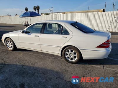 Drugie zdjęcie samochodu z przodu: 2001 MERCEDES-BENZ S 500 VIN:WDBNG75J71A163556 - miniatura