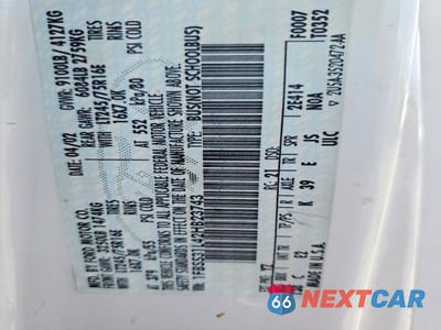 Zdjęcie 13 z 13 samochodu: 2002 FORD ECONOLINE E350 SUPER DUTY WAGON VIN:1FBSS31L42HB23743 - miniatura