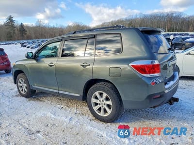 Drugie zdjęcie samochodu z przodu: 2012 TOYOTA HIGHLANDER VIN:5TDBK3EH4CS145451 - miniatura