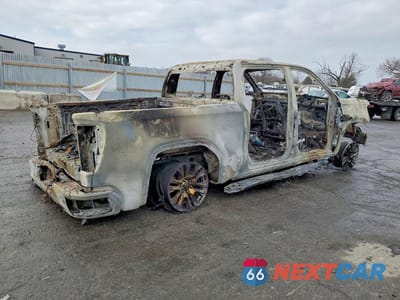 Trzecie zdjęcie samochodu z tyłu: 2021 GMC SIERRA K1500 DENALI VIN:3GTU9FET3MG223146 - miniatura