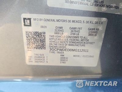 Zdjęcie 12 z 12 samochodu: 2021 CHEVROLET SILVERADO C1500 RST VIN:3GCPWDED0MG112511 - miniatura
