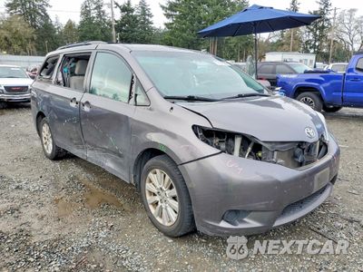 Czwarte zdjęcie samochodu z boku: 2011 TOYOTA SIENNA LE VIN:5TDJK3DC6BS019382 - miniatura