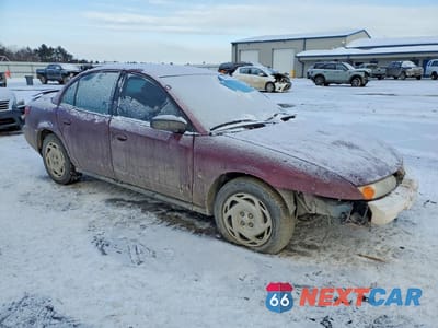 Czwarte zdjęcie samochodu z boku: 2001 SATURN SL2 VIN:1G8ZK52781Z334972 - miniatura