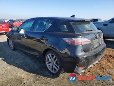 Drugie zdjęcie samochodu z przodu: 2014 LEXUS CT 200H BASE VIN:JTHKD5BHXE2203968 - miniatura