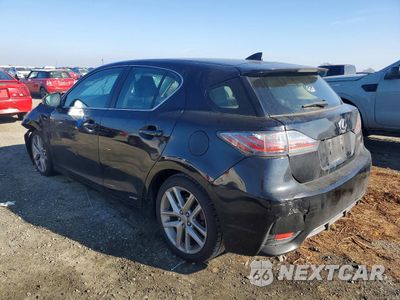 Drugie zdjęcie samochodu z przodu: 2014 LEXUS CT 200H BASE VIN:JTHKD5BHXE2203968 - miniatura