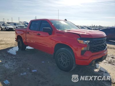 Czwarte zdjęcie samochodu z boku: 2025 CHEVROLET SILVERADO K1500 CUSTOM VIN:3GCPKBEK0SG373732 - miniatura