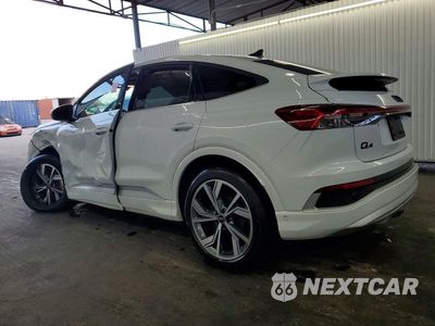 Drugie zdjęcie samochodu z przodu: 2023 AUDI Q4 E-TRON SPORTBACK PREMIUM PLUS VIN:WA132BFZ3PP061072 - miniatura