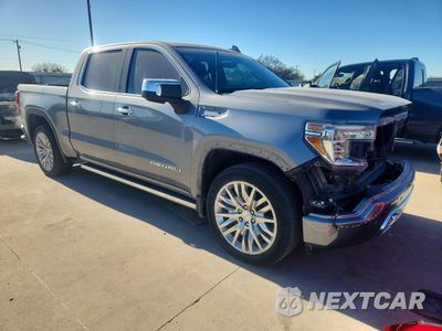 Czwarte zdjęcie samochodu z boku: 2019 GMC SIERRA K1500 DENALI VIN:1GTU9FELXKZ342311 - miniatura