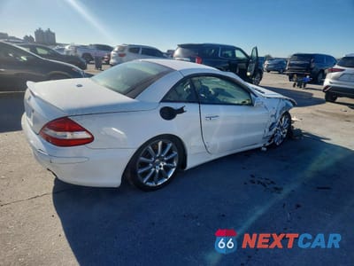 Trzecie zdjęcie samochodu z tyłu: 2007 MERCEDES-BENZ SL 550 VIN:WDBSK71F37F123215 - miniatura