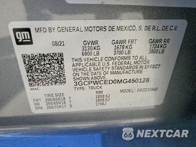 Zdjęcie 13 z 13 samochodu: 2021 CHEVROLET SILVERADO C1500 LT VIN:3GCPWCED0MG450128 - miniatura