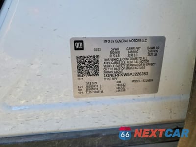 Zdjęcie 13 z 13 samochodu: 2023 CHEVROLET TRAVERSE LS VIN:1GNERFKW5PJ226353 - miniatura