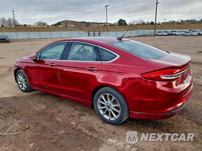 Drugie zdjęcie samochodu z przodu: 2017 FORD FUSION SE VIN:3FA6P0HD8HR25154X - miniatura