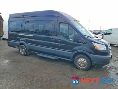 Czwarte zdjęcie samochodu z boku: 2017 FORD TRANSIT T-350 HD VIN:1FBVU4XG9HKA76115 - miniatura