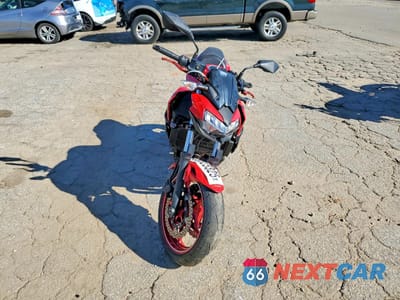 Drugie zdjęcie samochodu z przodu: 2022 KAWASAKI ER650 K VIN:ML5EREK10NDA67886 - miniatura