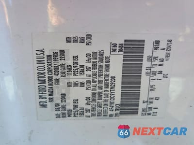 Zdjęcie 13 z 13 samochodu: 2000 MAZDA B2500 VIN:4F4YR12C9YTM29208 - miniatura