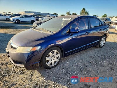 2009 HONDA CIVIC LX 19XFA16509E034184 - główne zdjęcie licytacji z USA - miniatura
