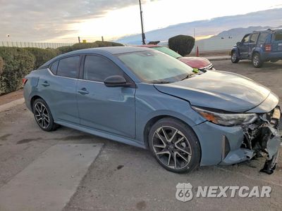 Czwarte zdjęcie samochodu z boku: 2025 NISSAN SENTRA SR VIN:3N1AB8DV5SY233581 - miniatura