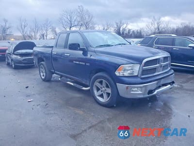 Czwarte zdjęcie samochodu z boku: 2012 DODGE RAM 1500 SLT VIN:1C6RD7GT7CS174622 - miniatura