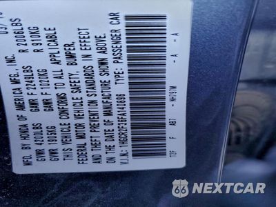 Zdjęcie 12 z 12 samochodu: 2015 HONDA ACCORD LX VIN:1HGCR2F36FA140896 - miniatura