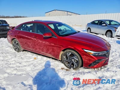 Czwarte zdjęcie samochodu z boku: 2024 HYUNDAI ELANTRA SEL VIN:KMHLS4DG4RU814045 - miniatura
