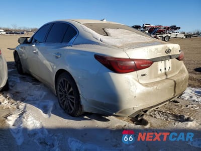 Drugie zdjęcie samochodu z przodu: 2019 INFINITI Q50 RED SPORT 400 VIN:JN1FV7AR3KM800520 - miniatura