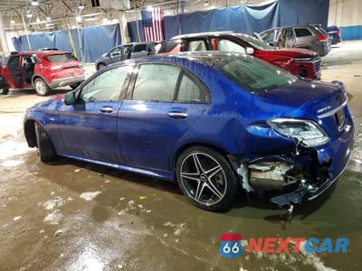 Drugie zdjęcie samochodu z przodu: 2018 MERCEDES-BENZ C 43 4MATIC AMG VIN:55SWF6EB3JU266748 - miniatura