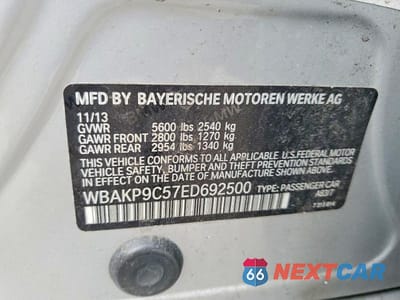 Zdjęcie 12 z 12 samochodu: 2014 BMW 550 XI VIN:WBAKP9C57ED692500 - miniatura