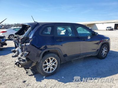 Trzecie zdjęcie samochodu z tyłu: 2014 JEEP CHEROKEE SPORT VIN:1C4PJMAB0EW215725 - miniatura