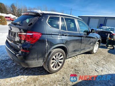 Trzecie zdjęcie samochodu z tyłu: 2017 BMW X3 XDRIVE28I VIN:5UXWX9C30H0T17917 - miniatura