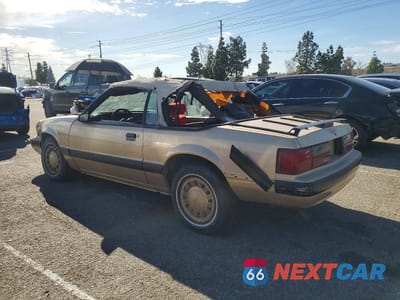 Drugie zdjęcie samochodu z przodu: 1987 FORD MUSTANG LX VIN:1FABP44A0HF226360 - miniatura