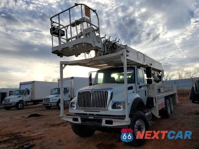 Drugie zdjęcie samochodu z przodu: 2004 INTERNATIONAL 7600 BUCKET TRUCK VIN:1HTWYAHT54J021579 - miniatura