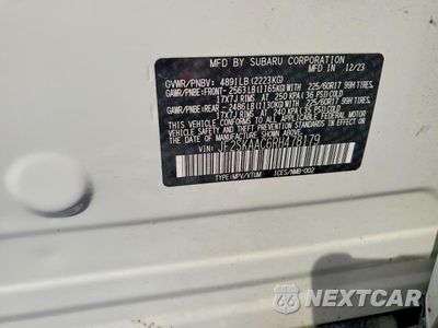 Zdjęcie 13 z 13 samochodu: 2024 SUBARU FORESTER VIN:JF2SKAAC6RH478179 - miniatura