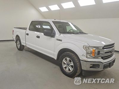 Czwarte zdjęcie samochodu z boku: 2018 FORD F150 SUPERCREW VIN:1FTEW1C55JKD17392 - miniatura
